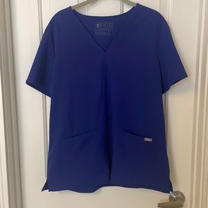 Figs blue top. Large